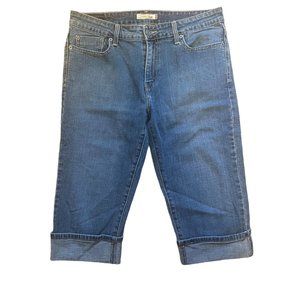 Levi's 515 Womens Cuffed Capri Jeans